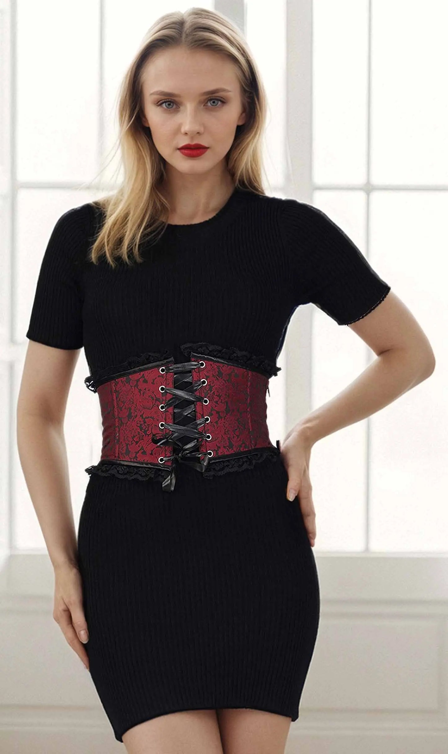 Corset Sedona din Brocart Bunny Corset