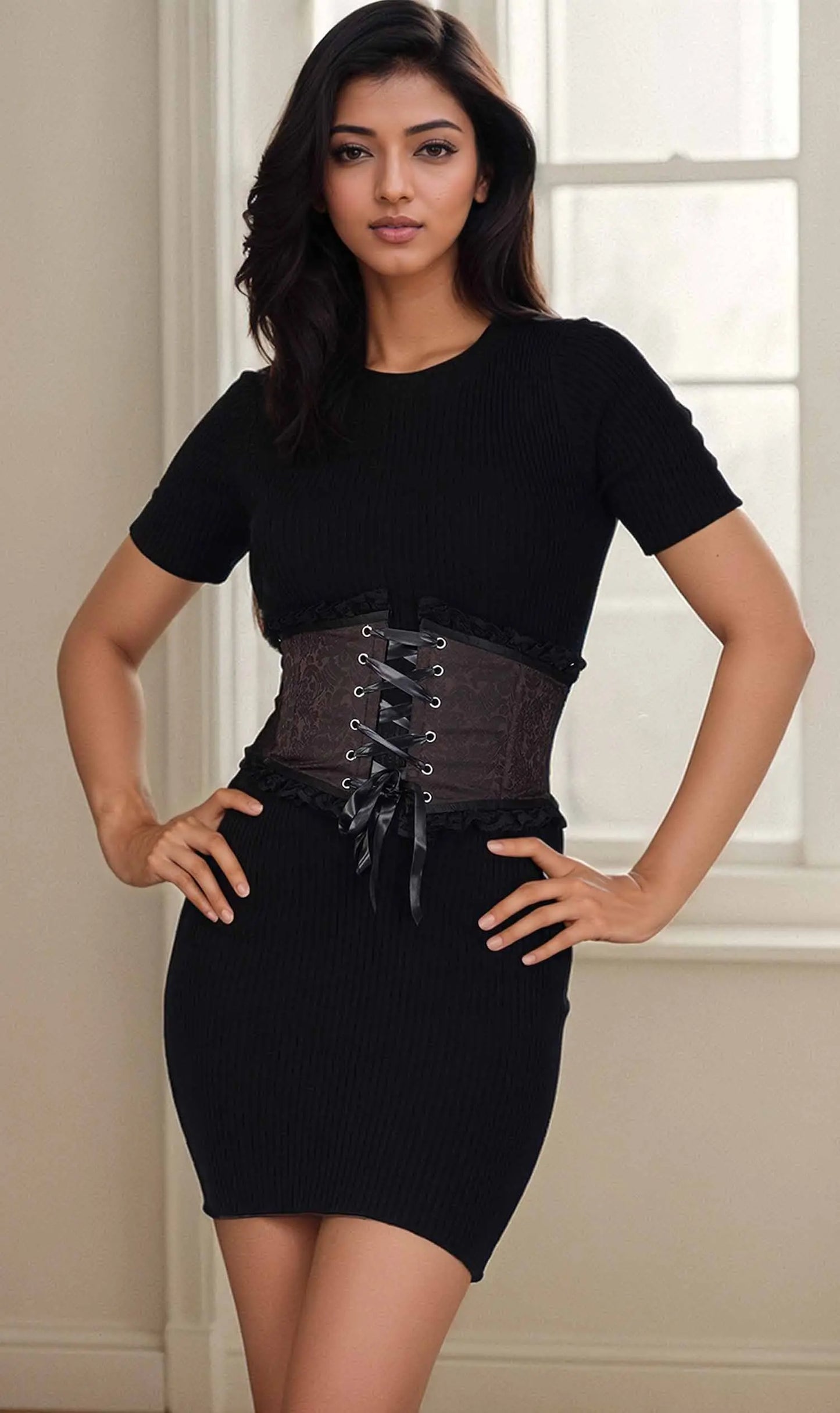 Corset Sedona din Brocart Bunny Corset