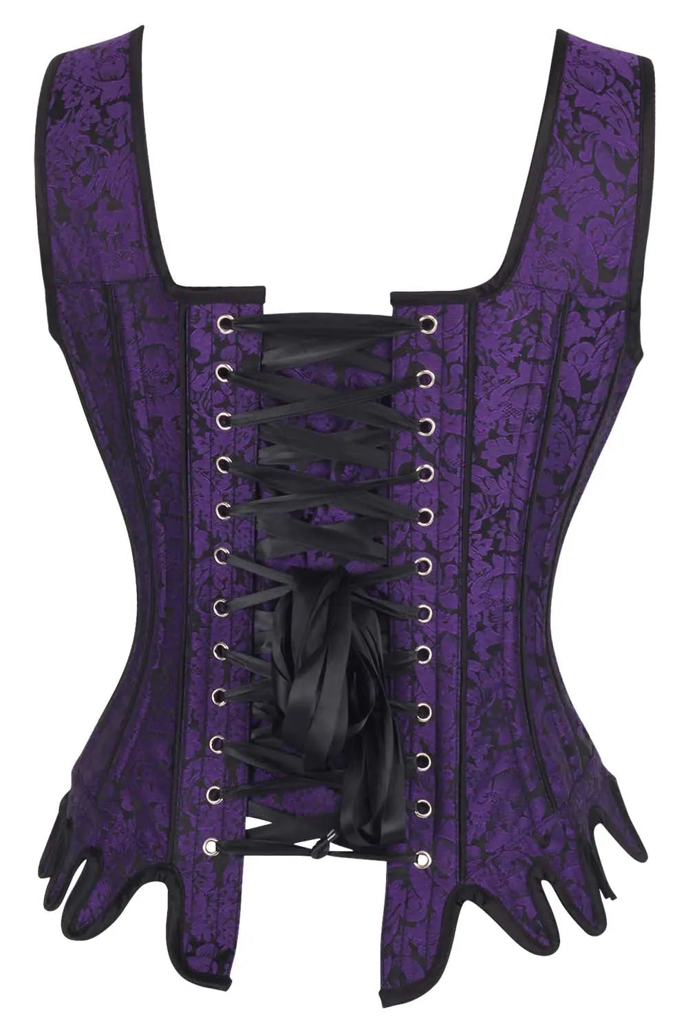 Eisley Purple – Überbrust-Korsett