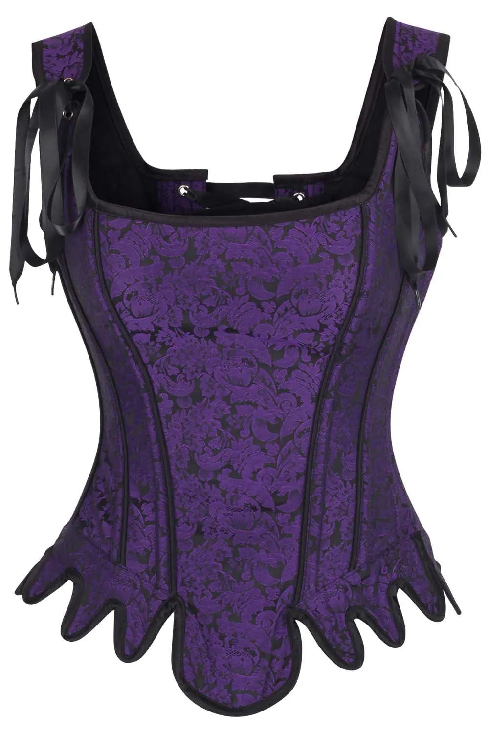 Eisley Purple – Überbrust-Korsett