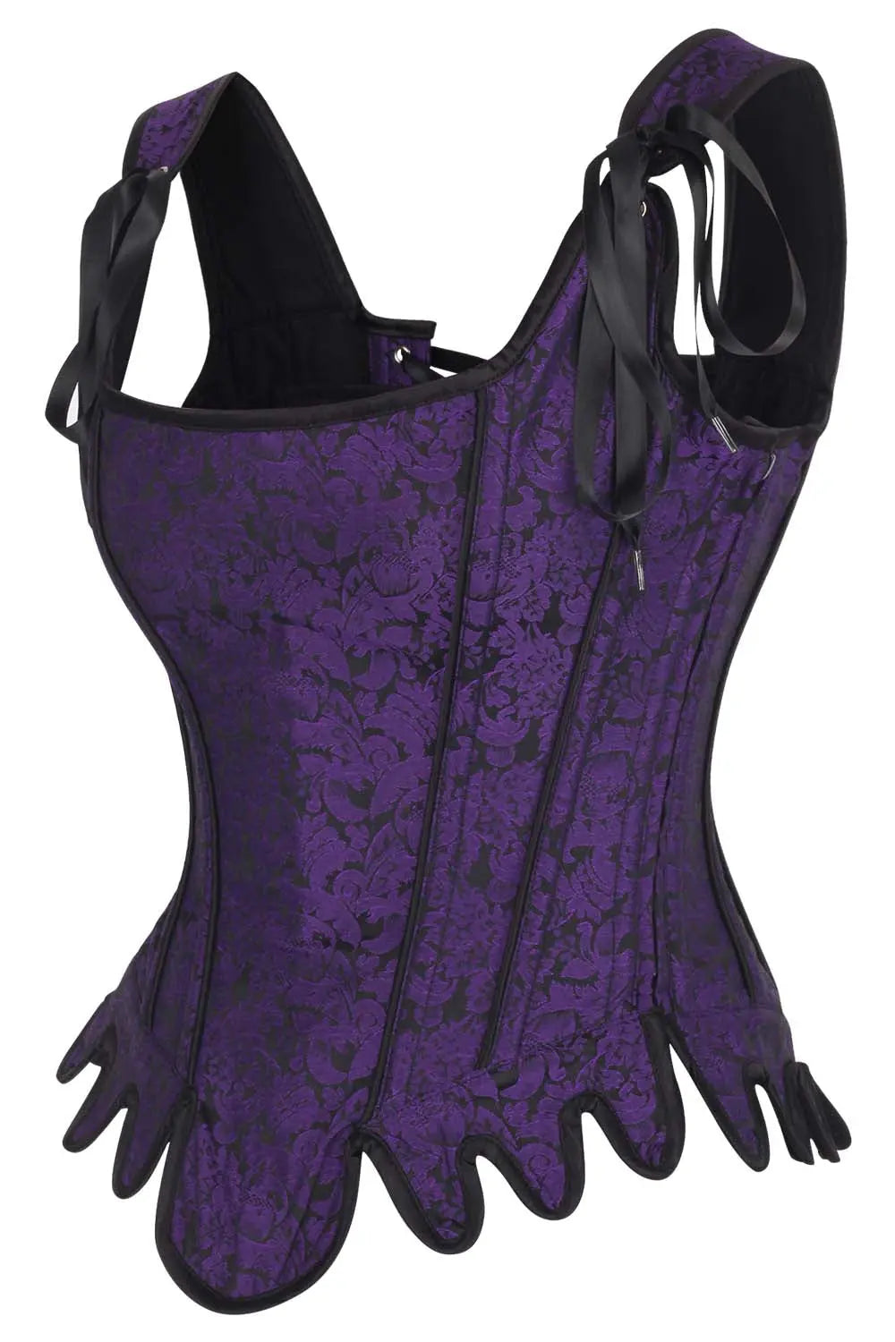 Eisley Purple – Überbrust-Korsett