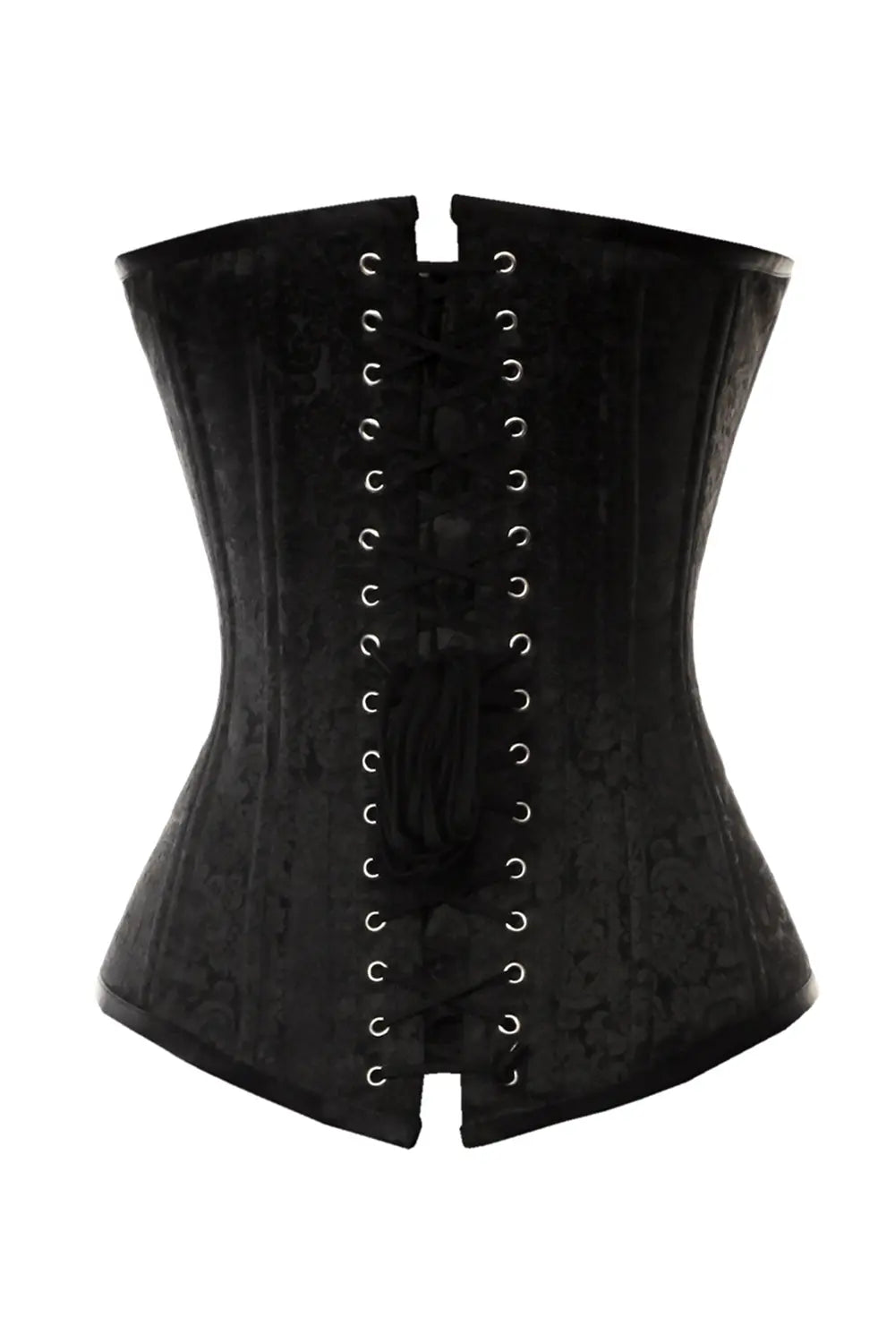 Korsett Shellee Overbust Waist Training Schwarz – Gothic-Eleganz und perfekt konturierte Taille