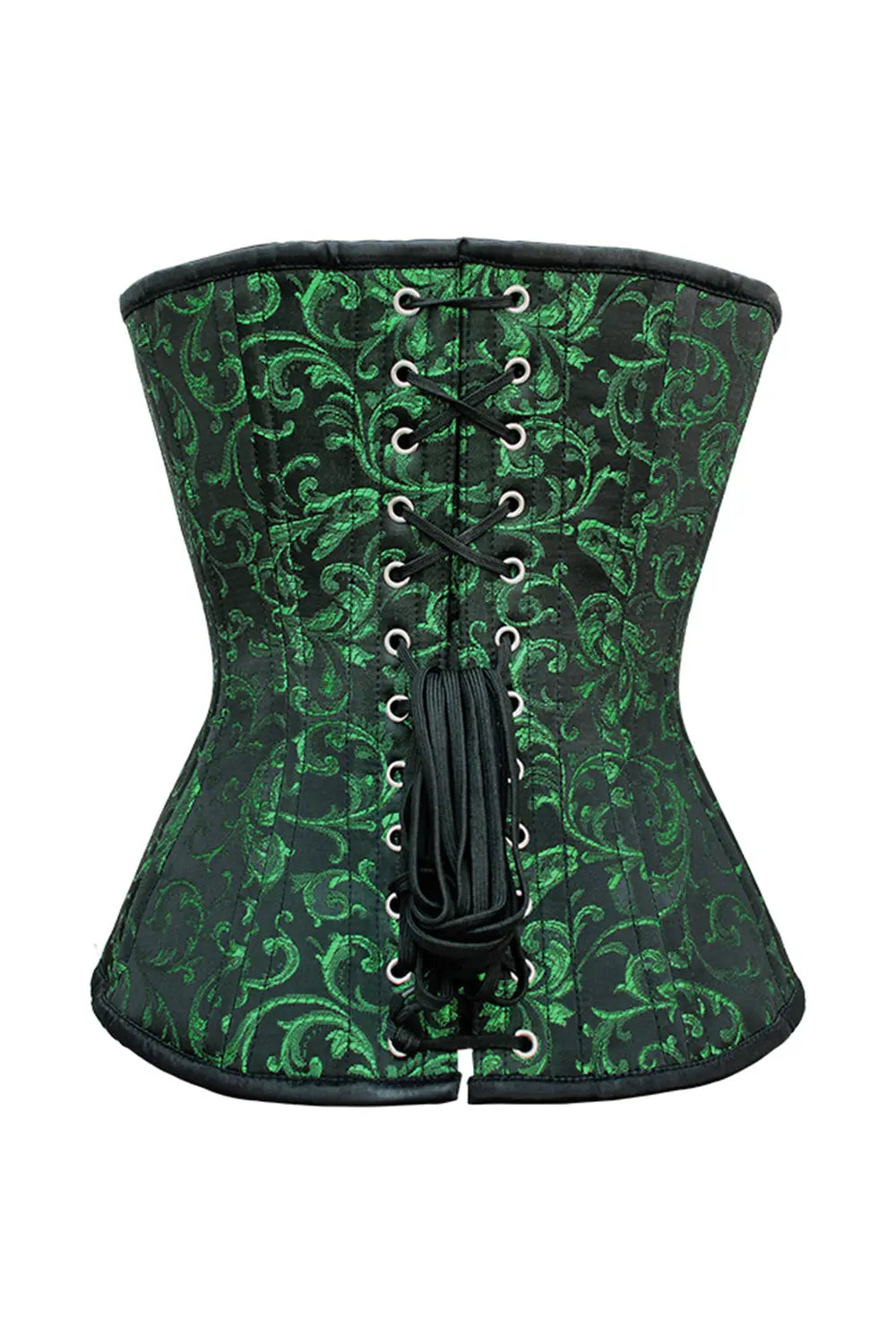 Corset Merrie Overbust Waist Trainer Green – Talie Definită și Eleganță Sofisticată