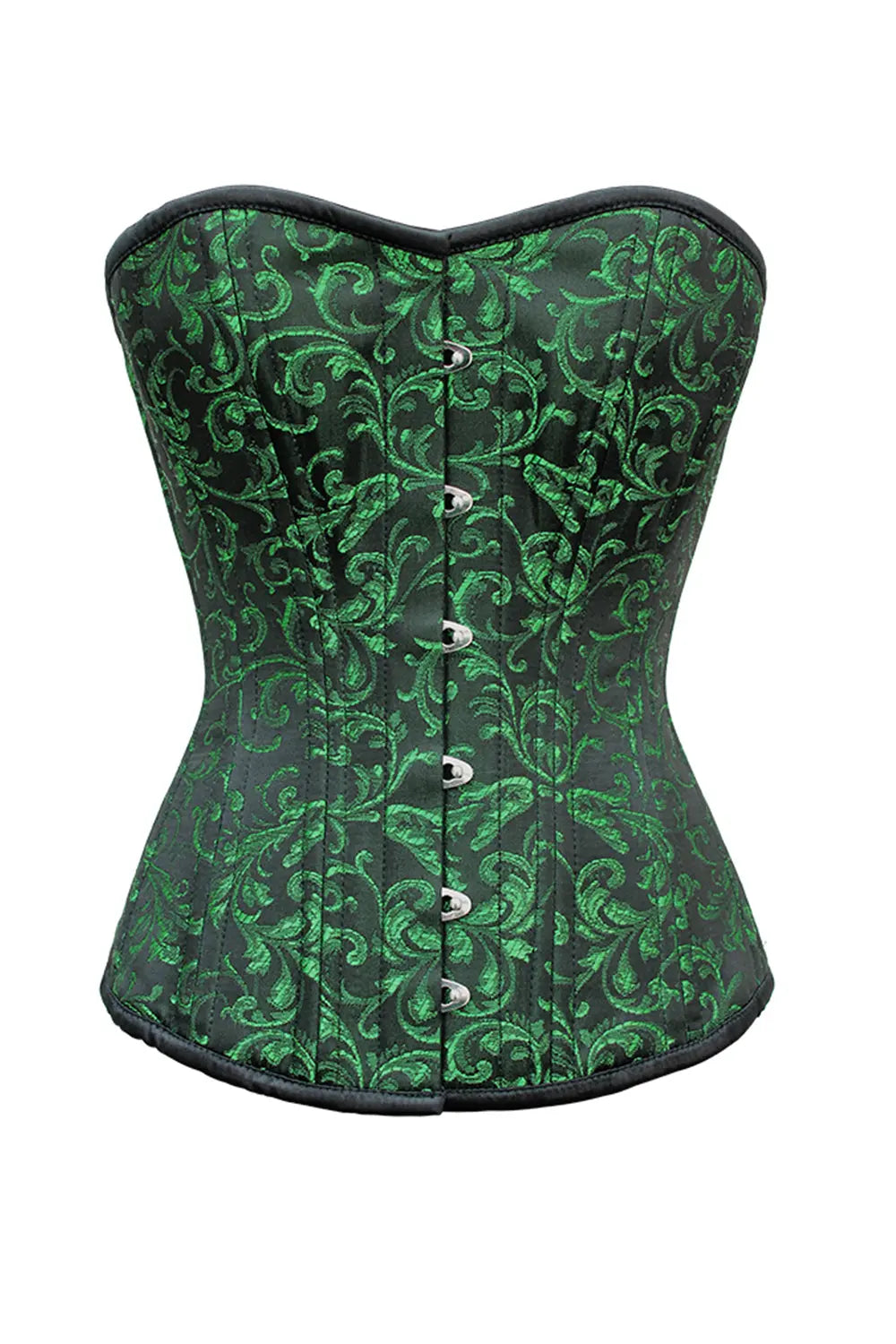 Corset Merrie Overbust Waist Trainer Green – Talie Definită și Eleganță Sofisticată