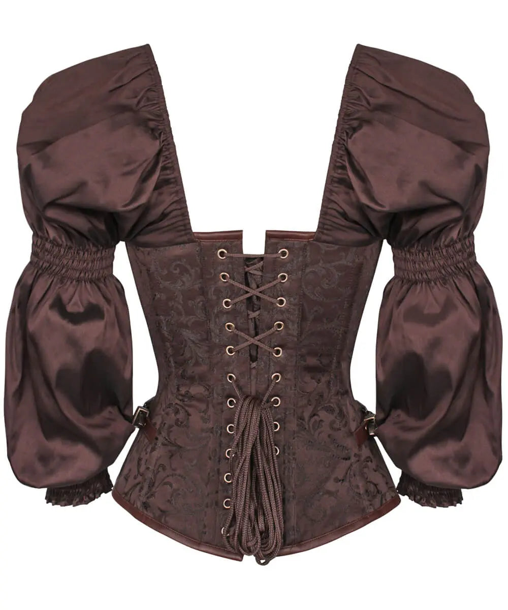 Raimondo Steampunk Overbust Schädel Busk Korsett