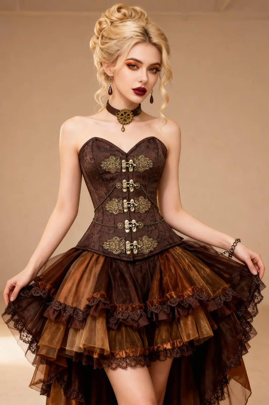 Corset Steampunk Overbust Isabell Brodat