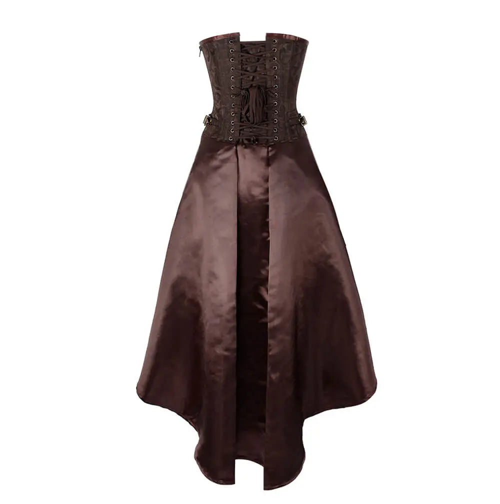 Rochie Corset Steampunk Trennen Steel Boned