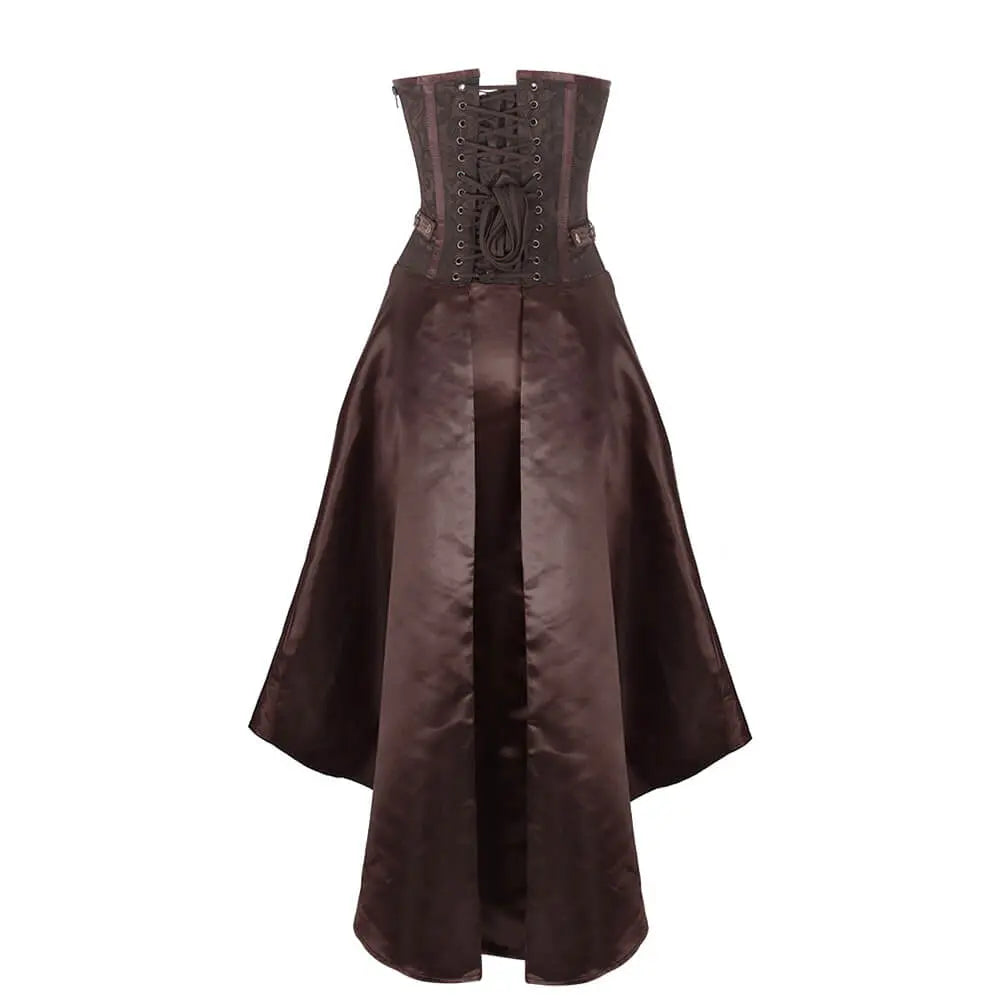 Rochie Corset Steampunk Barnardel Brocade