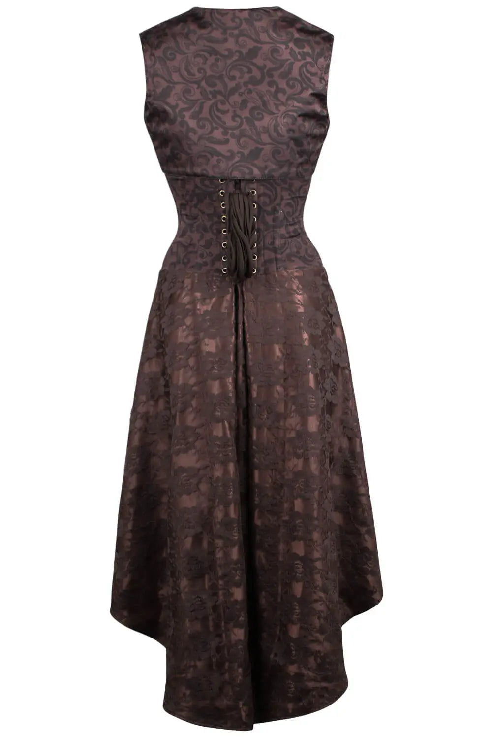 Rochie Corset Raleigh Steampunk Overbust cu Shrug – Eleganță Victoriană și Stil Dramatic
