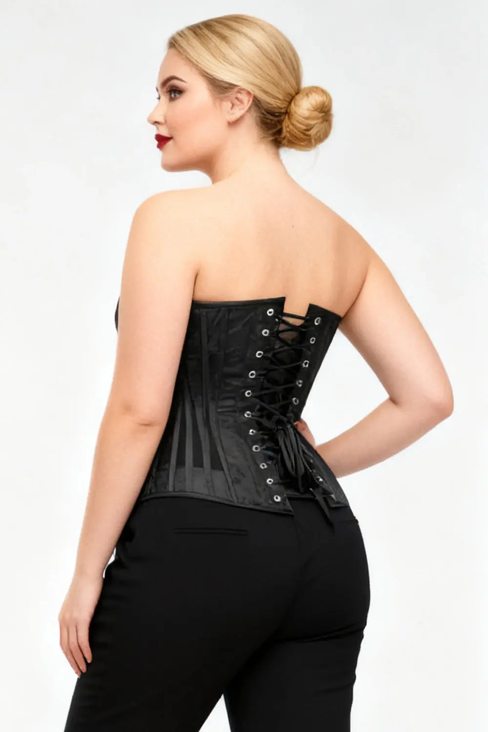Corset Overbust Mindie Brocade Sweet Heart – CWSALE (BC-023)