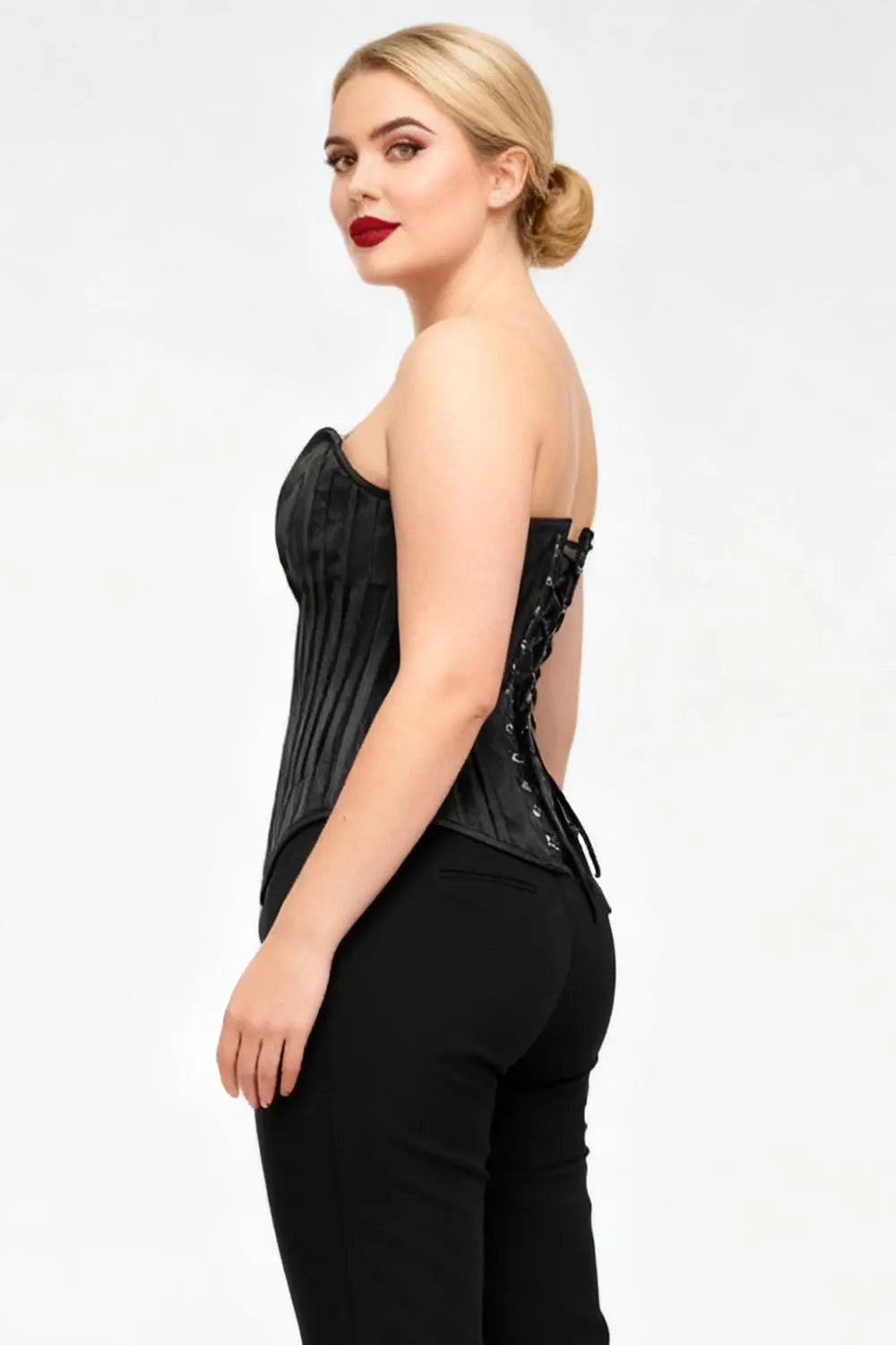Corset Overbust Mindie Brocade Sweet Heart – CWSALE (BC-023)