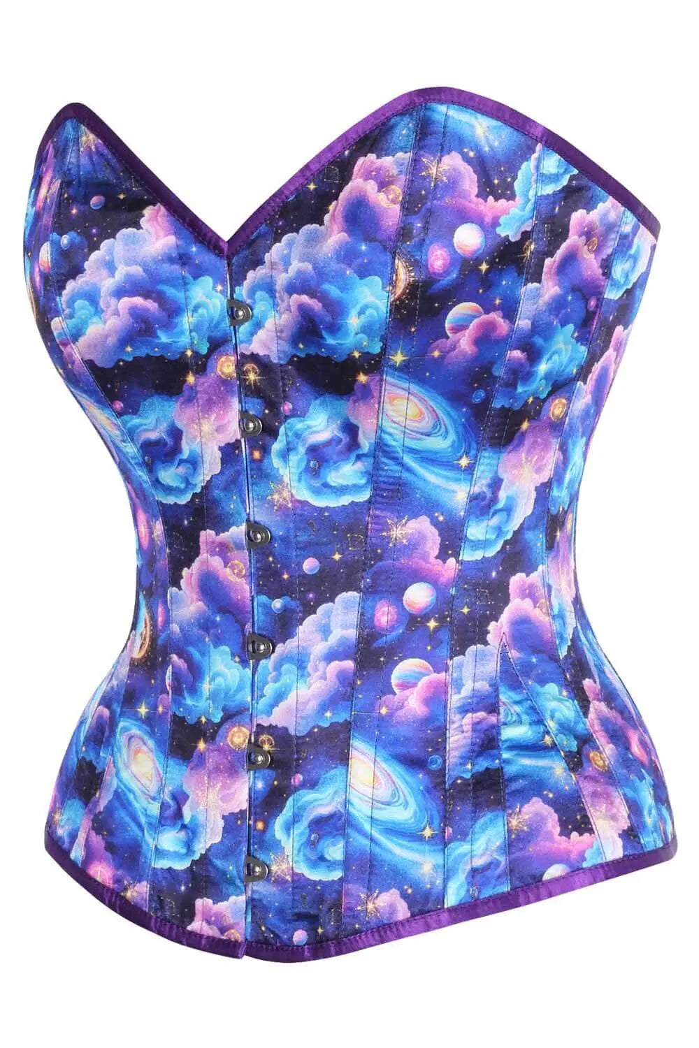 Corset Maelyn Galaxy Overbust – Premium Satin