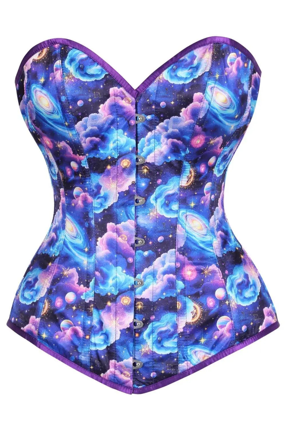 Corset Alyvia Galaxy Overbust – Design Celestial Elegant