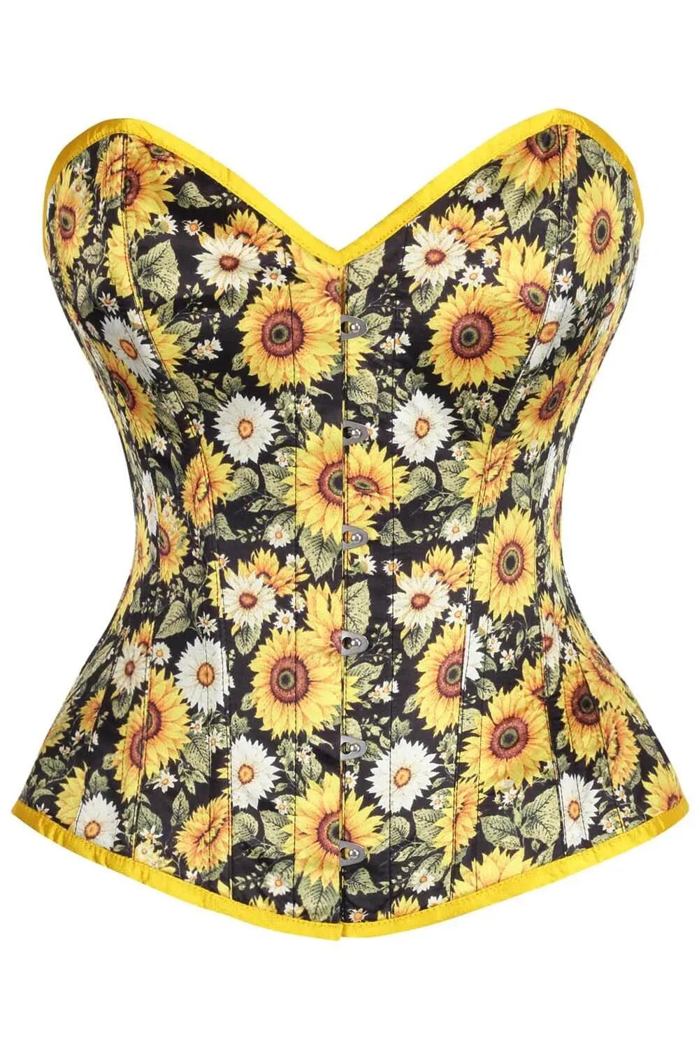 Gorset gorsetowy Emmarie Sunflower Daisy Garden – Elegancki Gorset Kwiatowy na Specjalne Okazje