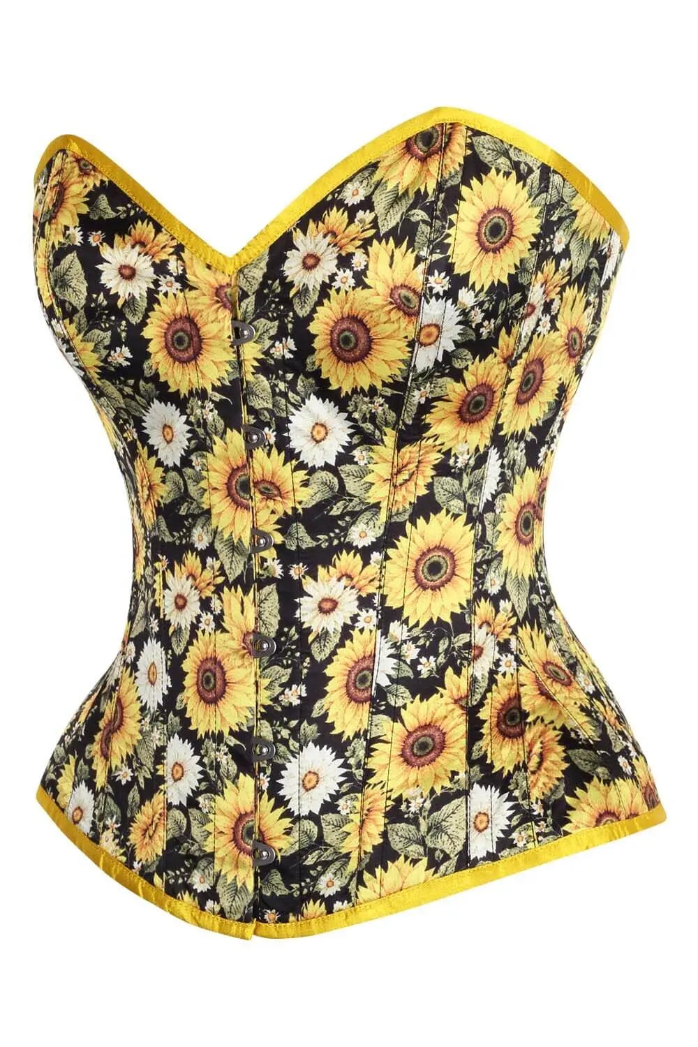 Gorset gorsetowy Emmarie Sunflower Daisy Garden – Elegancki Gorset Kwiatowy na Specjalne Okazje