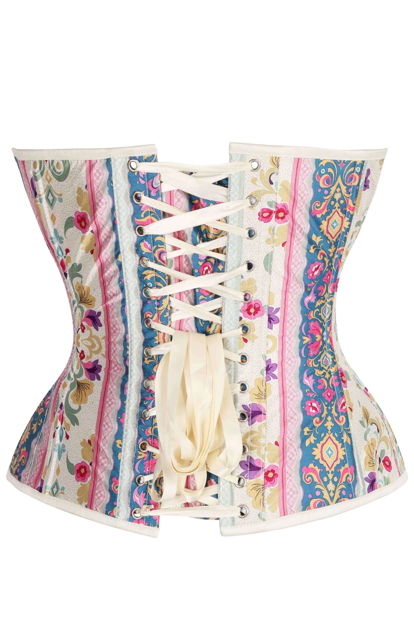 Gorset Overbust Chanae Pastel Floral – Luxenoir (T137-001)