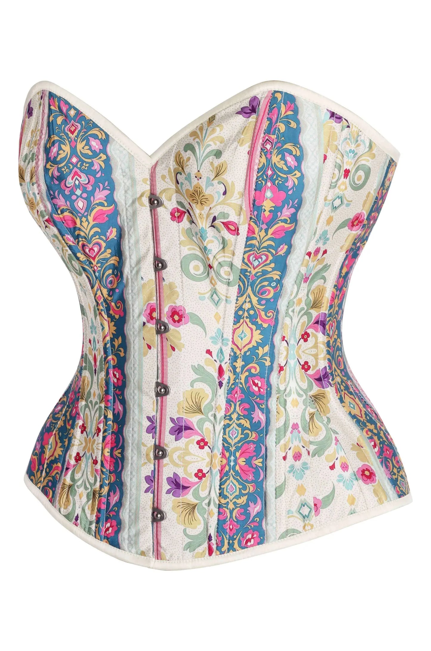 Gorset Overbust Chanae Pastel Floral – Luxenoir (T137-001)