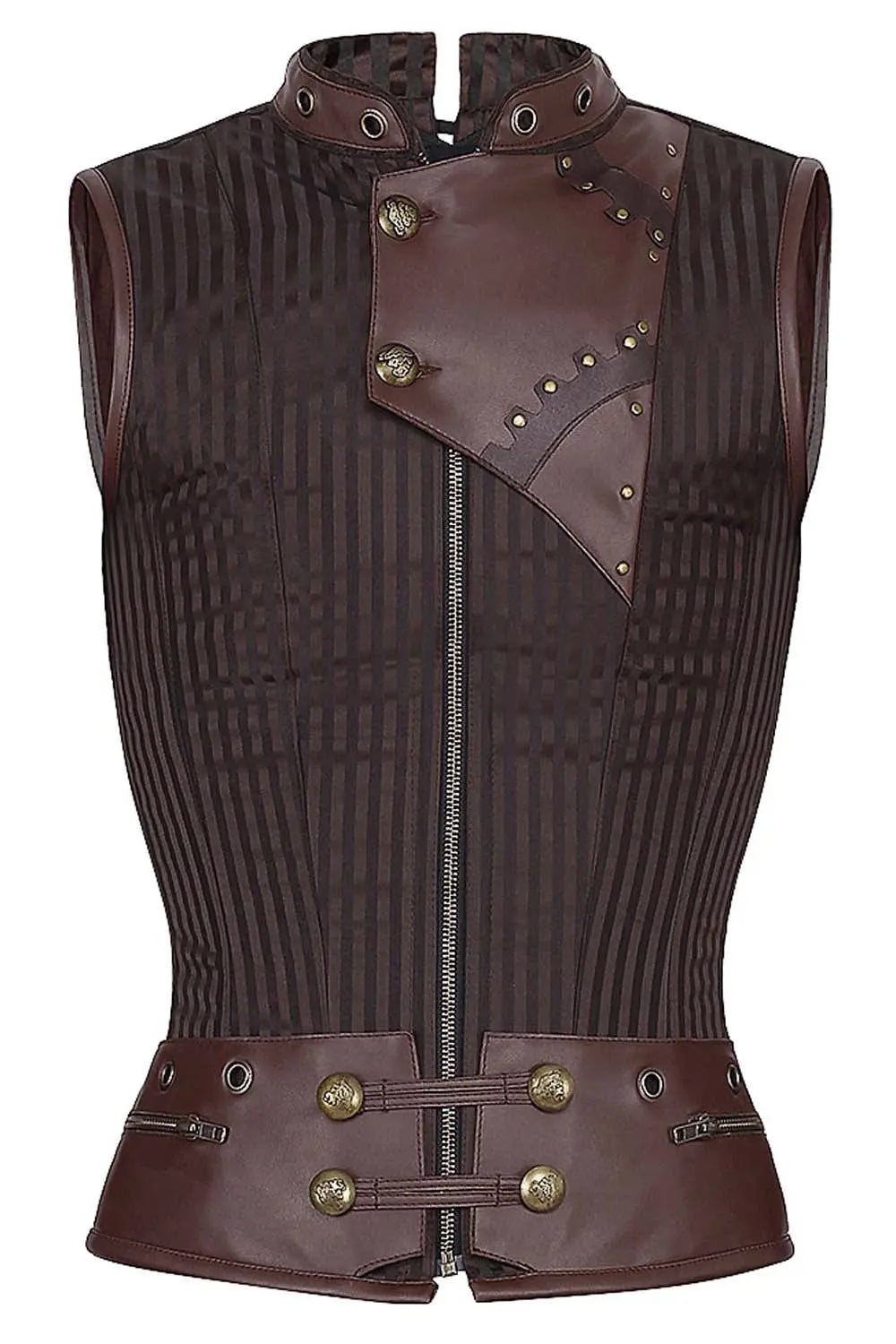 Detlef Steampunk Herren – Überbrustkorsett