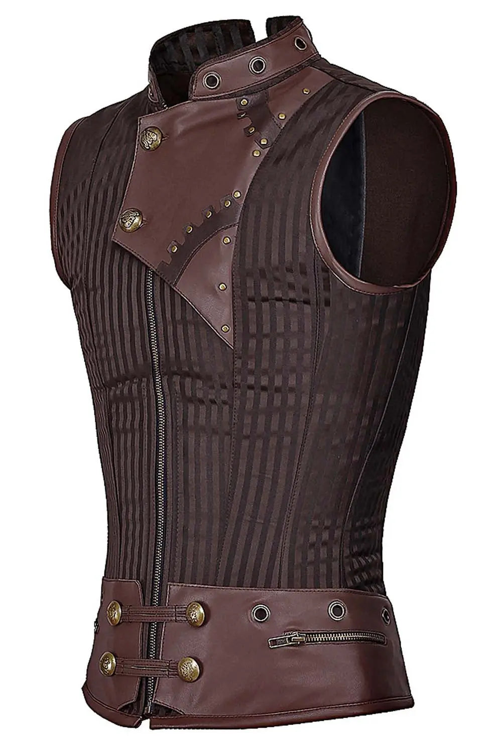 Detlef Steampunk Herren – Überbrustkorsett