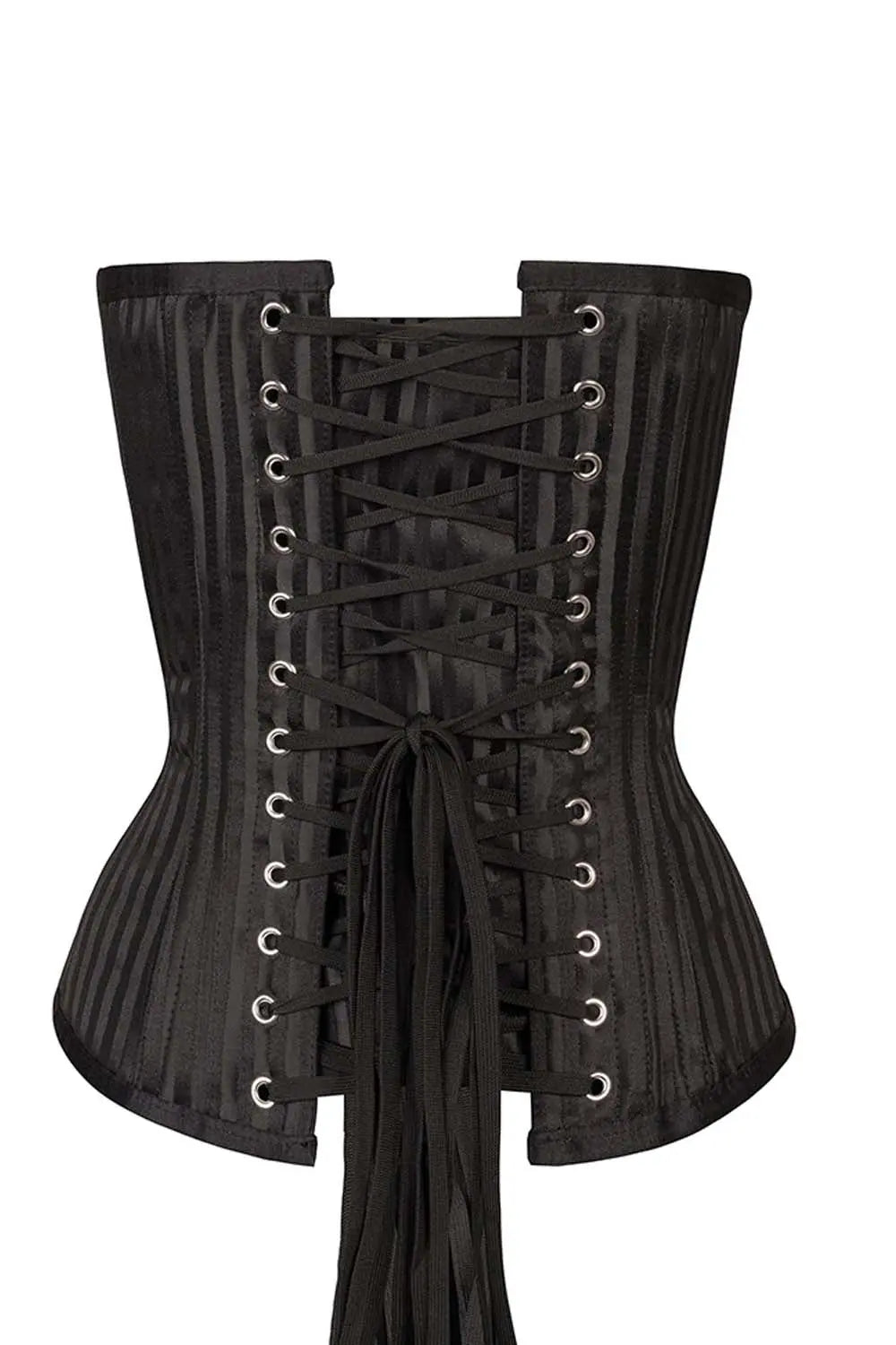 Korsett Shakeera Black Brocade Overbust zur Taillentraining