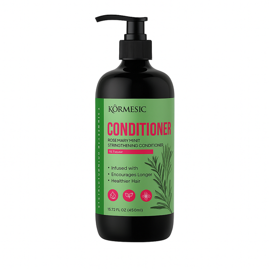 Balsam revitalizant cu rozmarin și mentă – hidratare, prospețime și fortifiere pentru un păr sănătos 450 ml