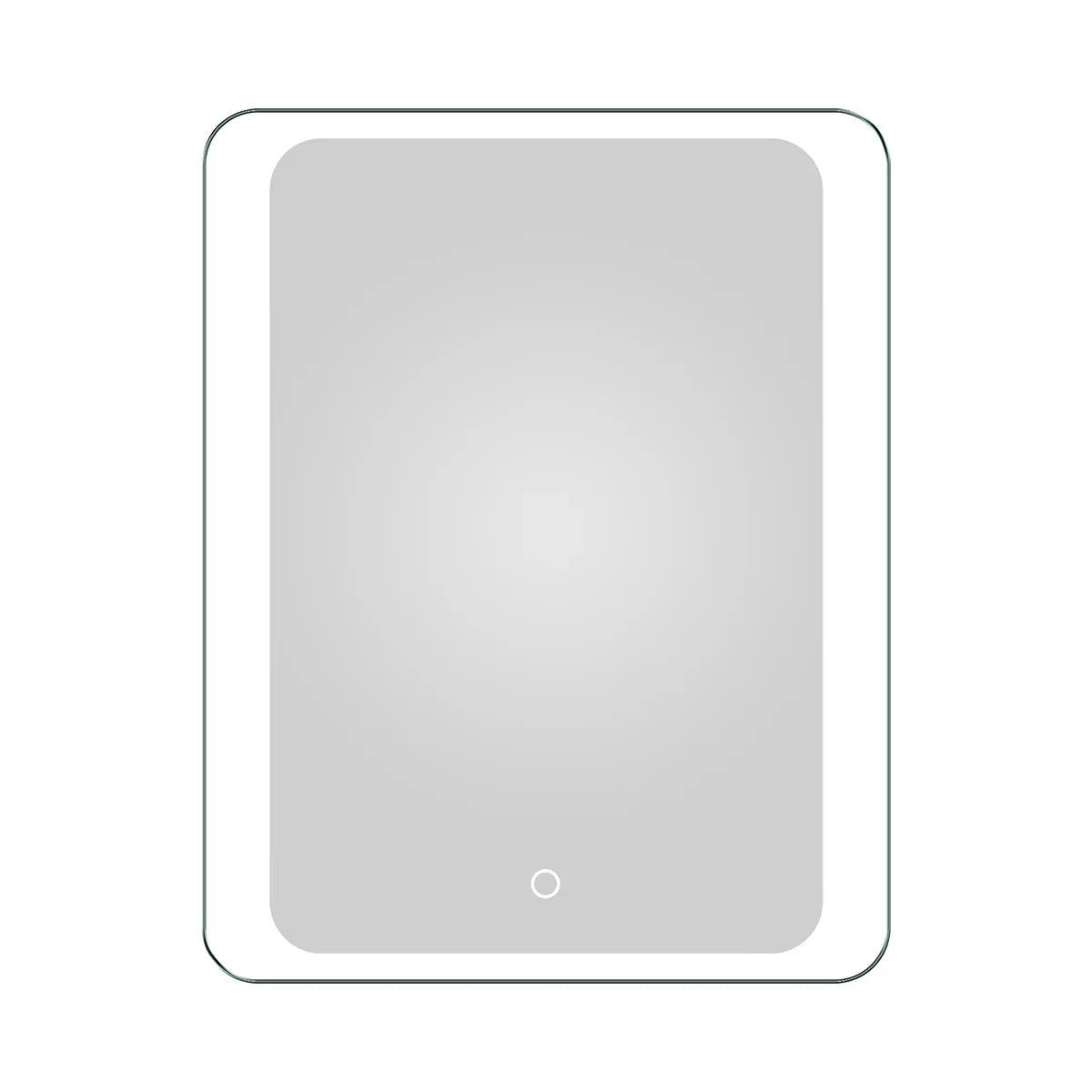 Oglinda baie, sistem iluminare LED, 60x80cm, D4220, Dezaburire, Touch