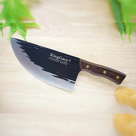 Cutit macelar de bucatarie , otel inoxidabil, 33cm