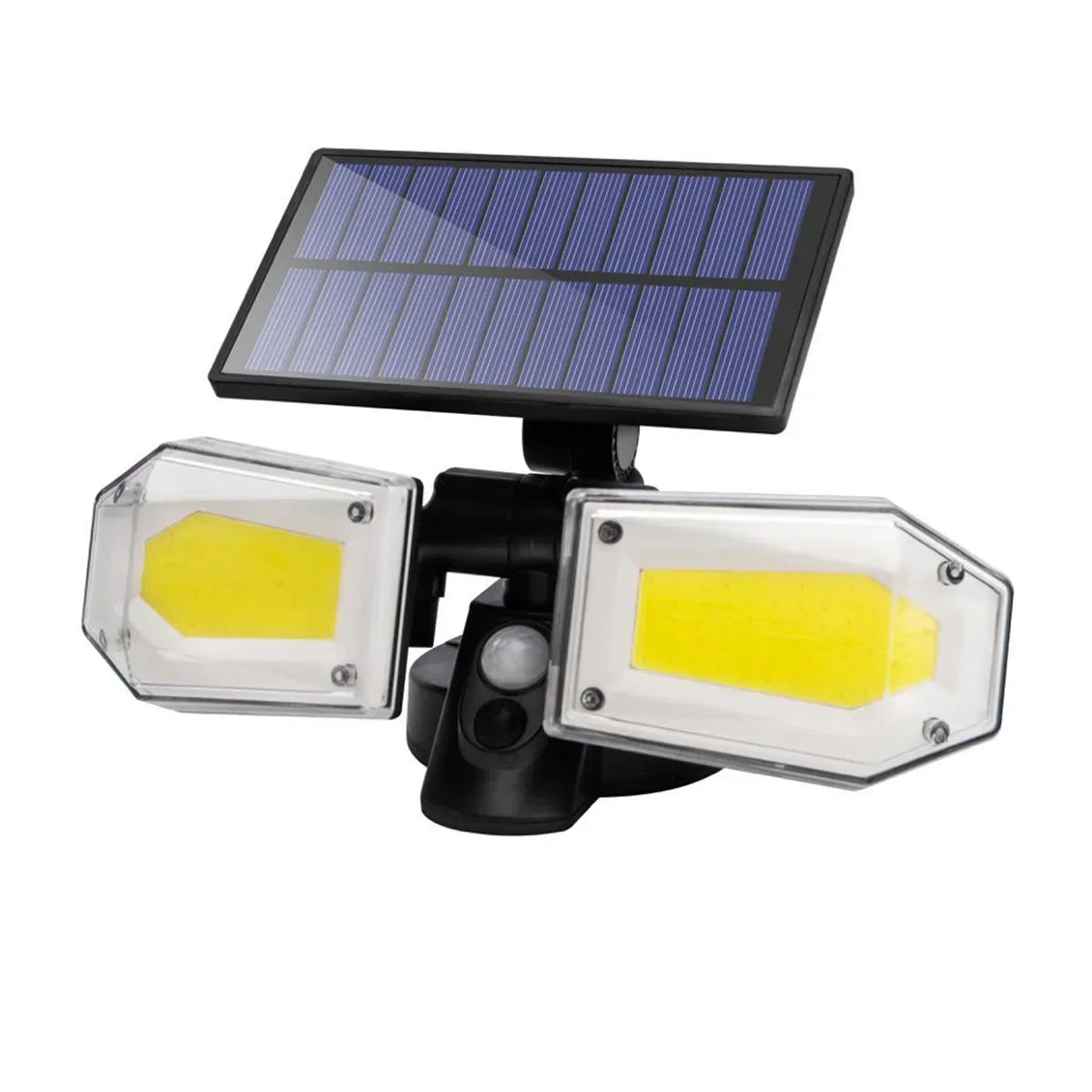 Lampa solara, cu senzor de miscare, lumina LED,  acumulator, Naimeed, COB 130 LED-uri