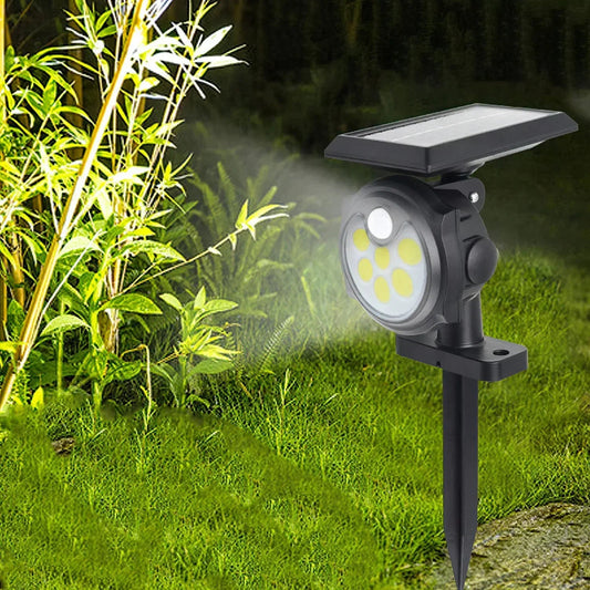 Lampa solara, cu senzor de miscare, lumina LED,  acumulator, Naimeed, COB 42 LED-uri