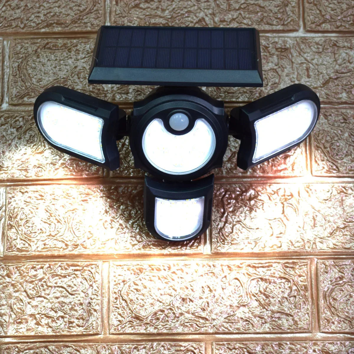 Lampă solară LED 150 SMD cu senzor de mișcare PIR – putere maximă și autonomie extinsă