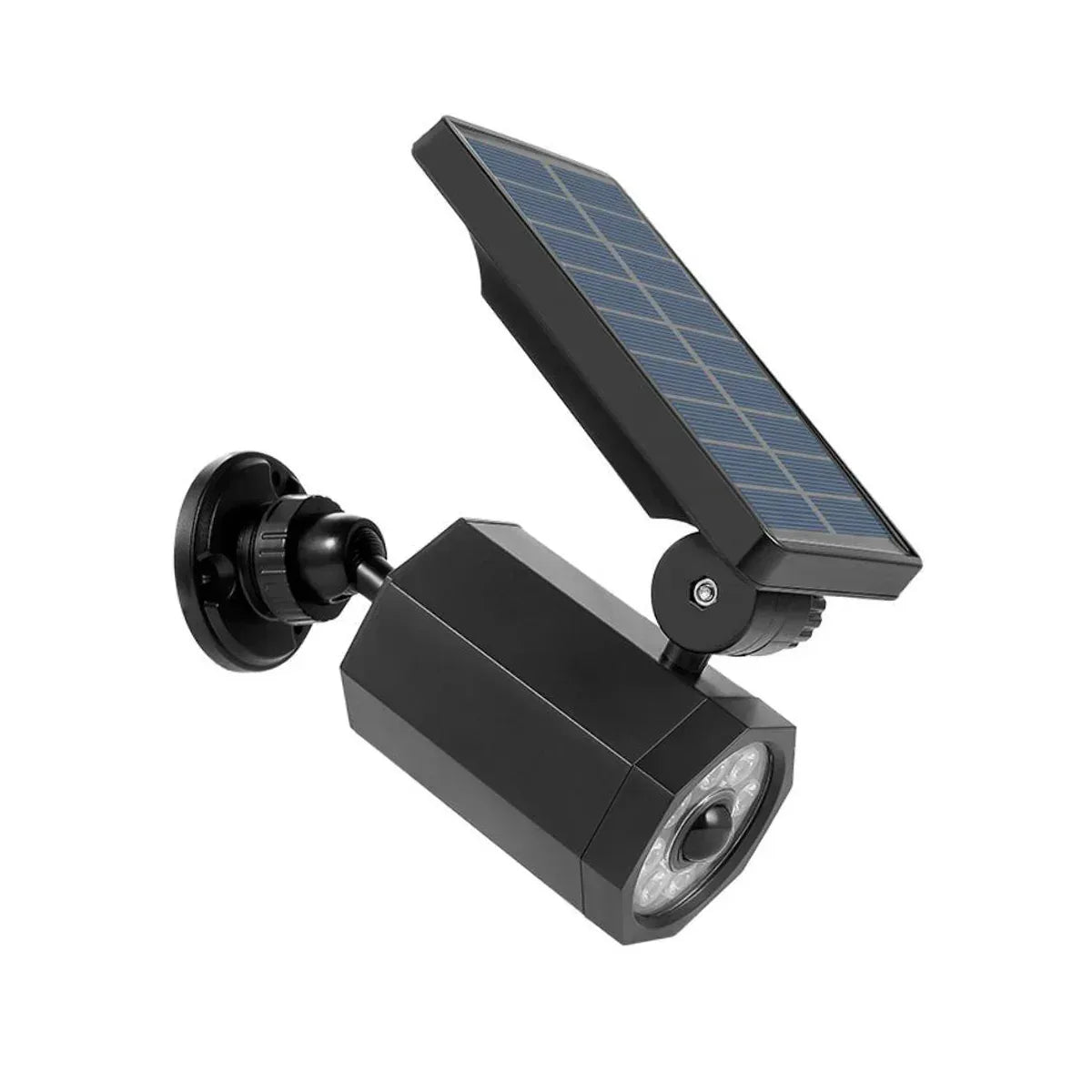 Lampa solara, cu senzor de miscare, lumina LED, telecomanda, acumulator, Naimeed, 8 Power LED-uri