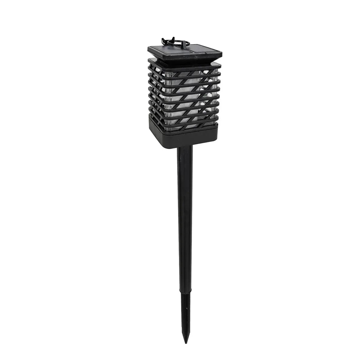 Lampa solara, efect de flacara, lumina LED, acumulator, Naimeed