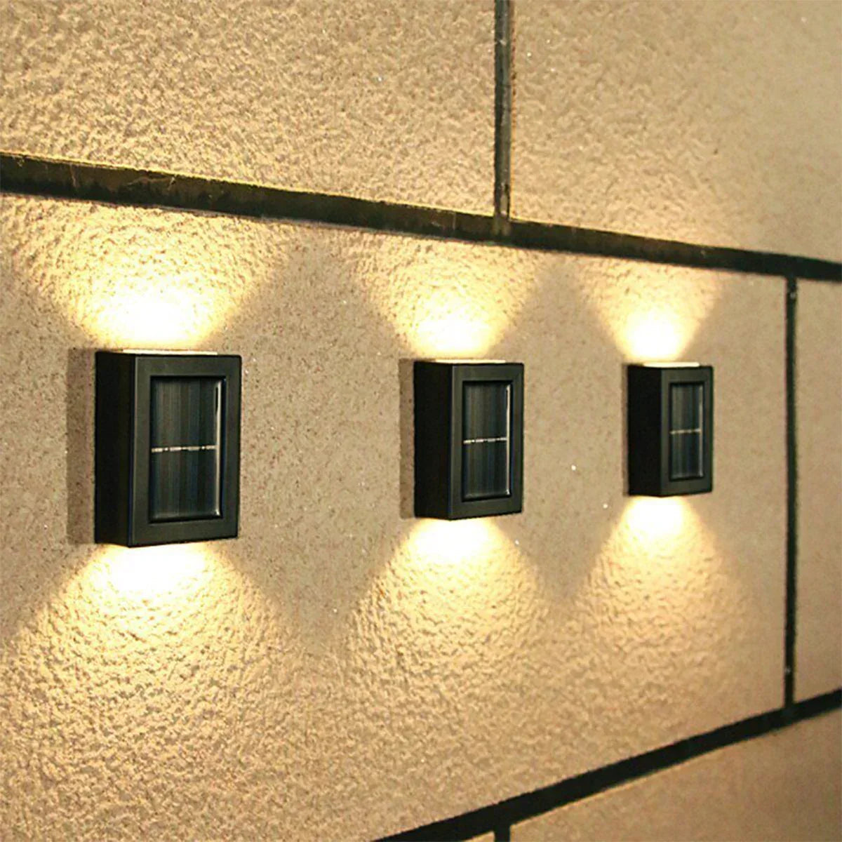 Lampa solara, lumina LED multicolora, acumulator, Naimeed, set 2 bucati