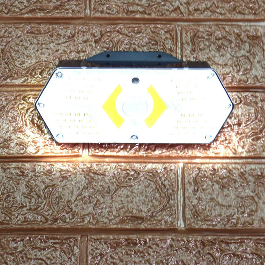 Lampa solara, cu senzor de miscare, lumina LED, acumulator, Naimeed, 114 LED-uri