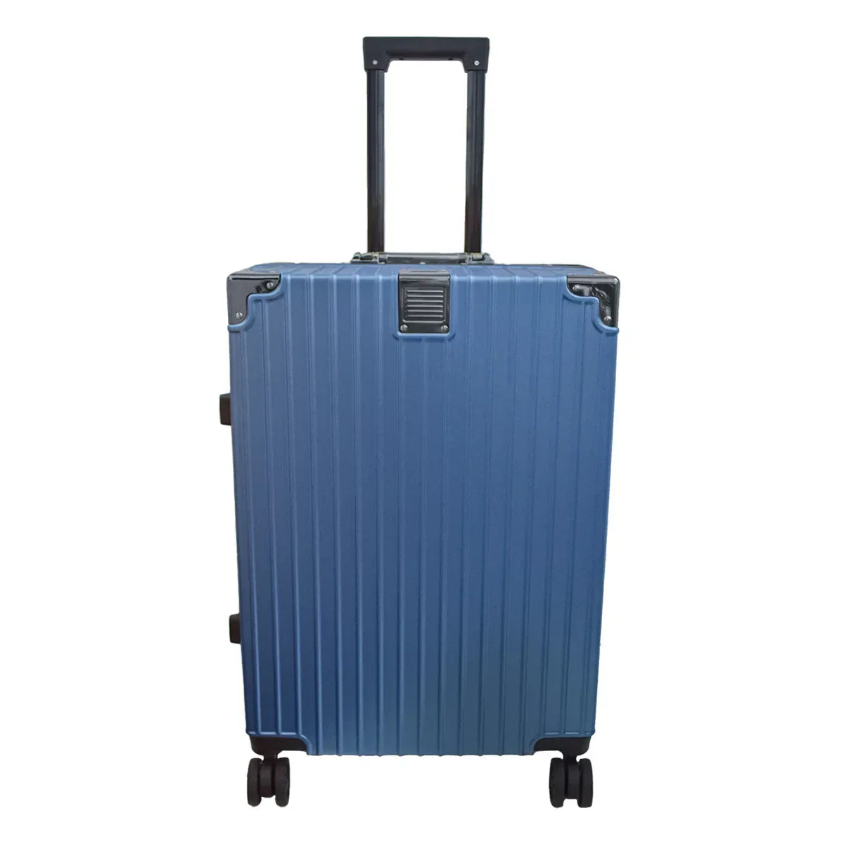 Troler, bagaj de cala, Naimeed, Premium Voyage, 4 roti duble 360 grade, ABS, inchidere cifru, Albastru, 42x28x68cm