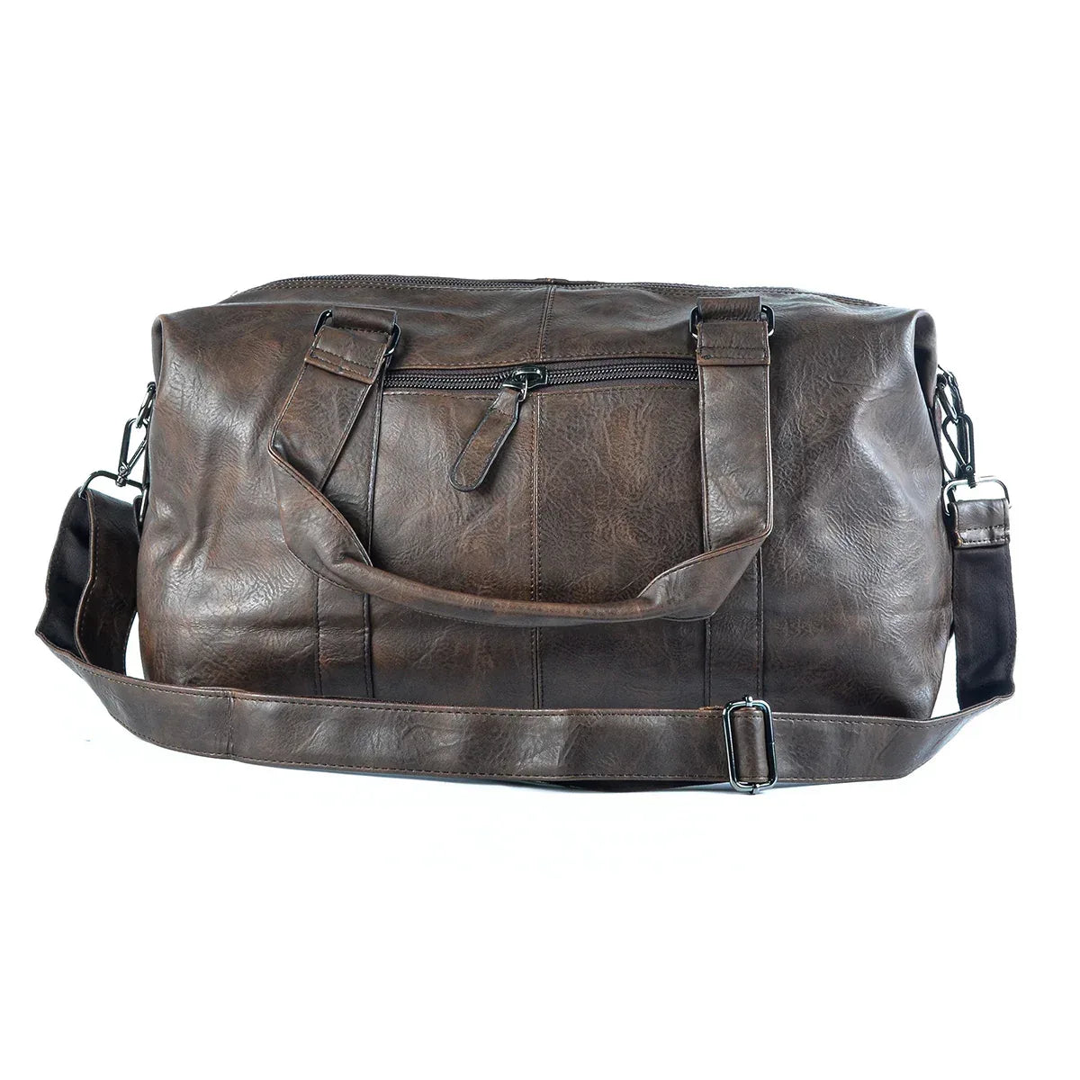 Geanta voiaj, pentru avion, piele ecologica, Naimeed , Companion, Maro inchis, 50x16x30cm