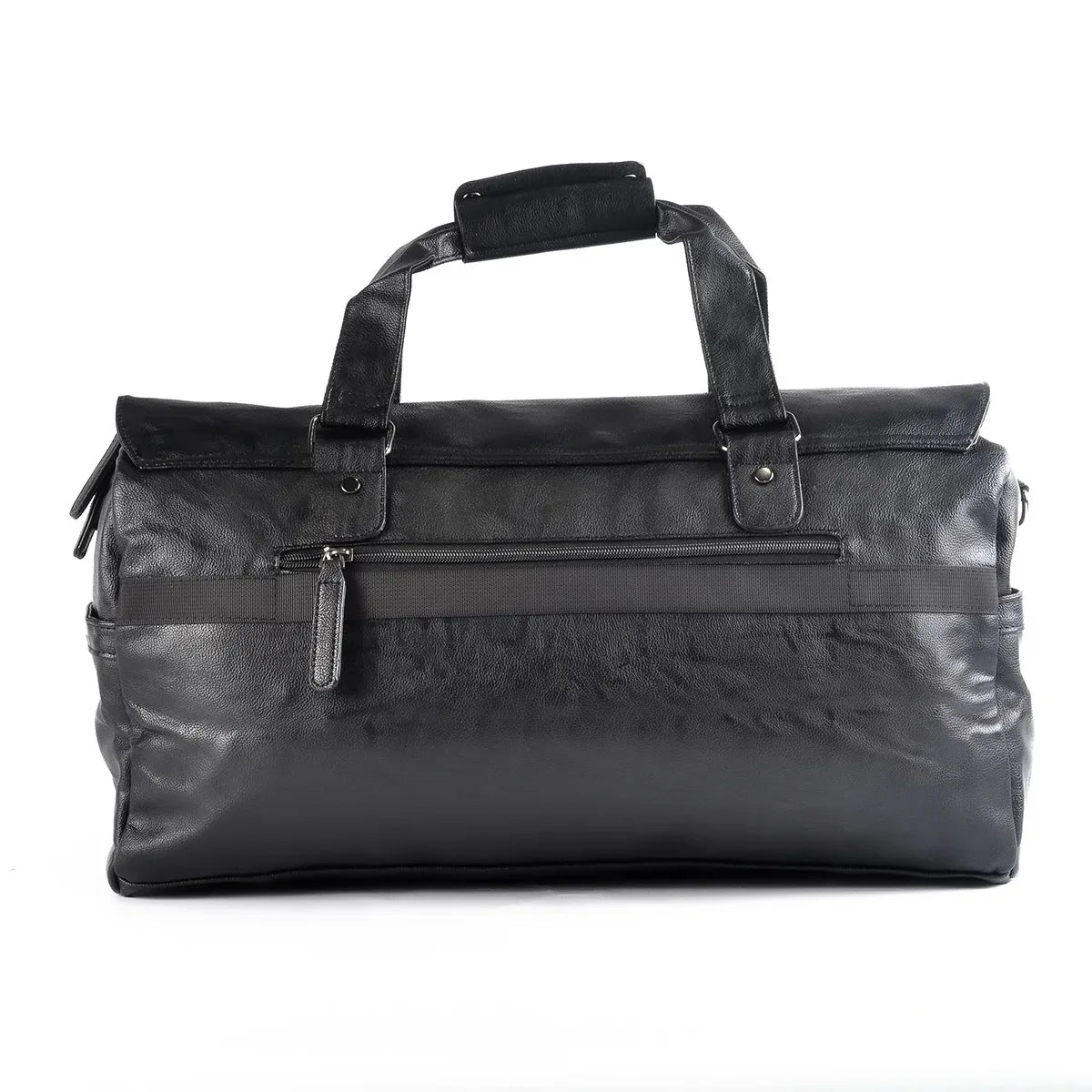 Geanta voiaj, pentru avion, piele ecologica, Naimeed, Companion, Negru, 48x20x23cm