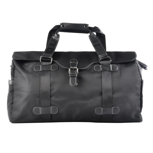 Geanta voiaj, pentru avion, Naimeed, Oxford, Negru, 48x20x30cm