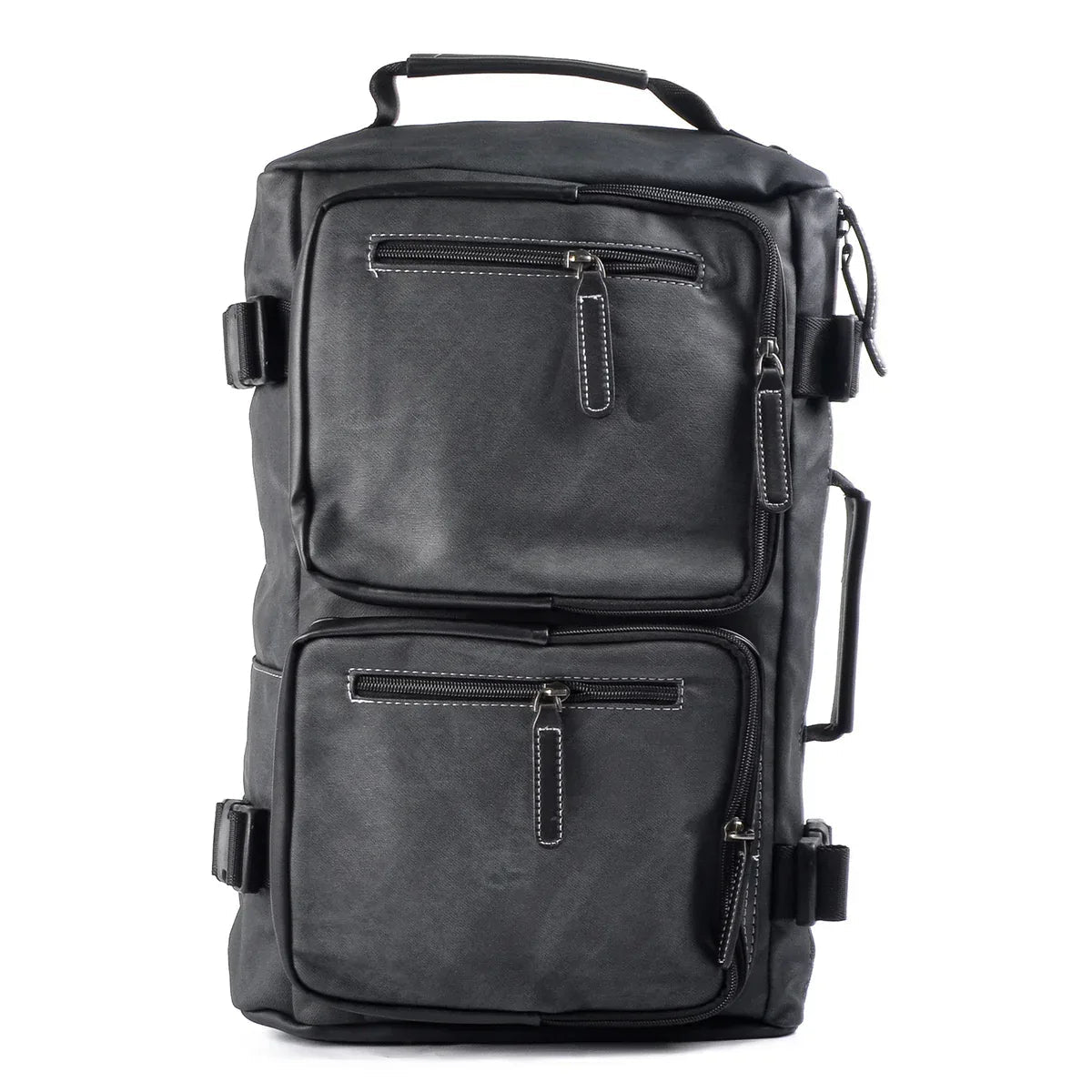 Geanta voiaj, pentru avion, piele ecologica, Naimeed, Companion, Negru, 45x15x30cm