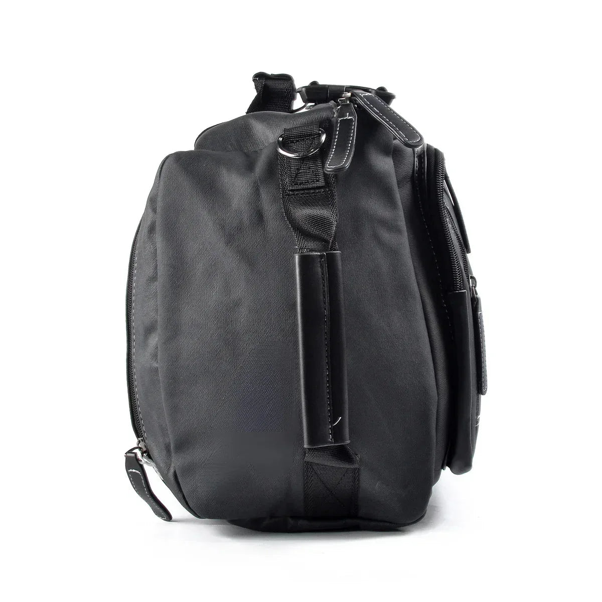 Geanta voiaj, pentru avion, piele ecologica, Naimeed, Companion, Negru, 45x15x30cm
