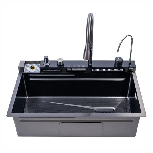 Chiuvetă bucătărie multifuncțională Smart Cuisine Naimeed D6743 – descriere detaliată