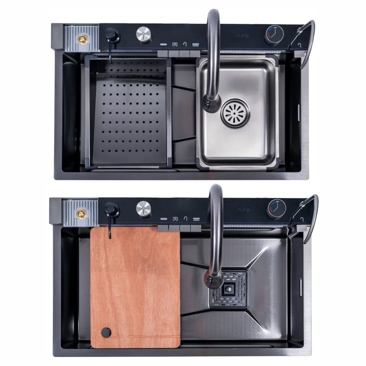 Chiuvetă bucătărie multifuncțională Smart Cuisine Naimeed D6743 – descriere detaliată