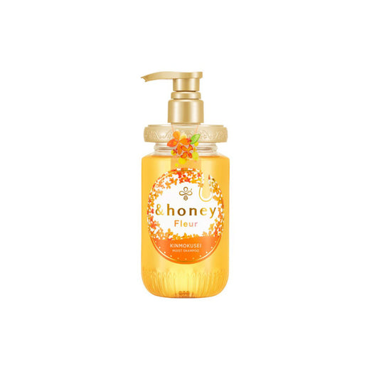 Fleur Kinmokusei Feuchtigkeitsspendendes Haarshampoo für trockenes und strapaziertes Haar, 450 ml
