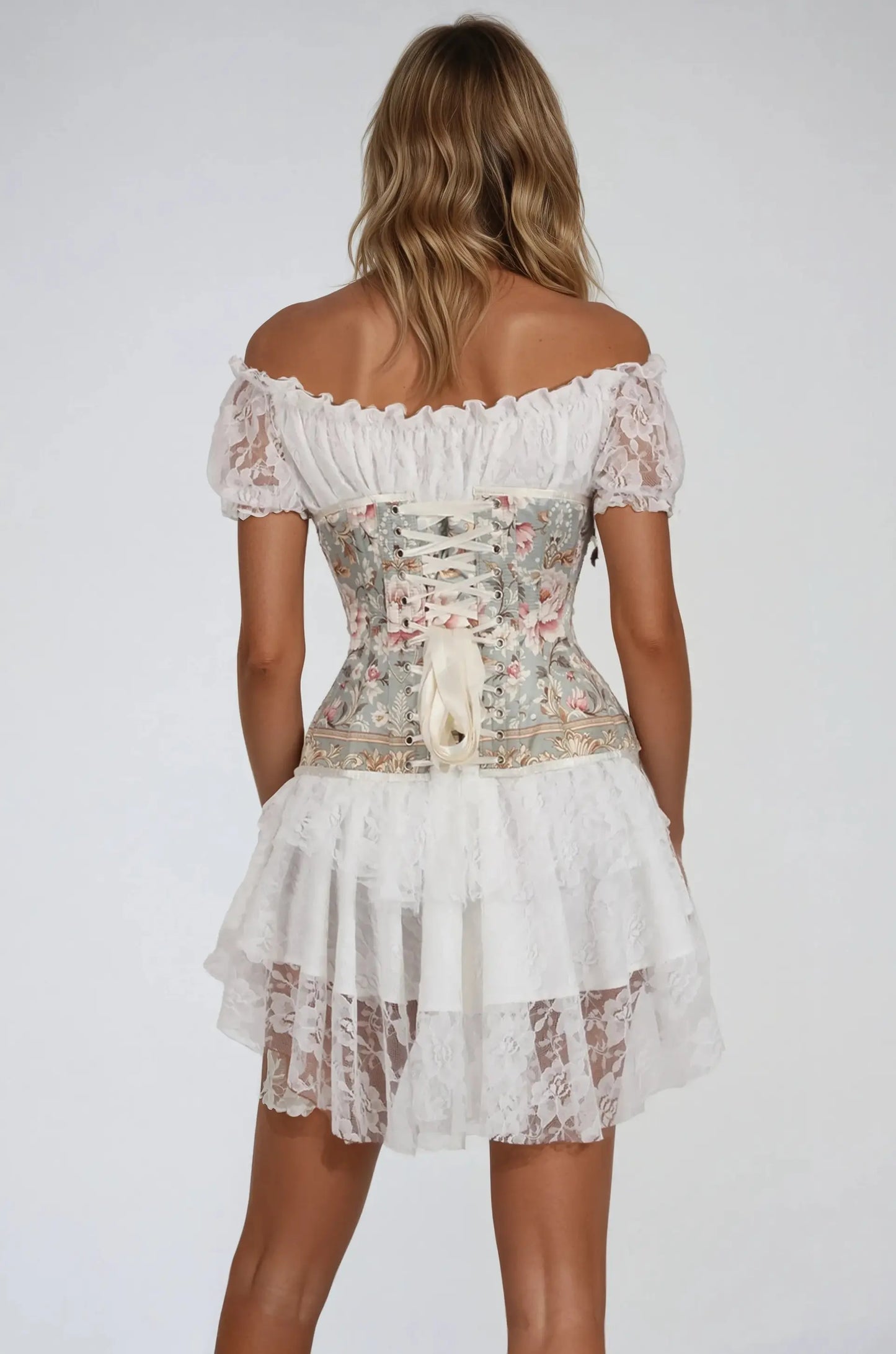 Corset Underbust Satinat Meryle Gilded Romance Curvy LXSALE