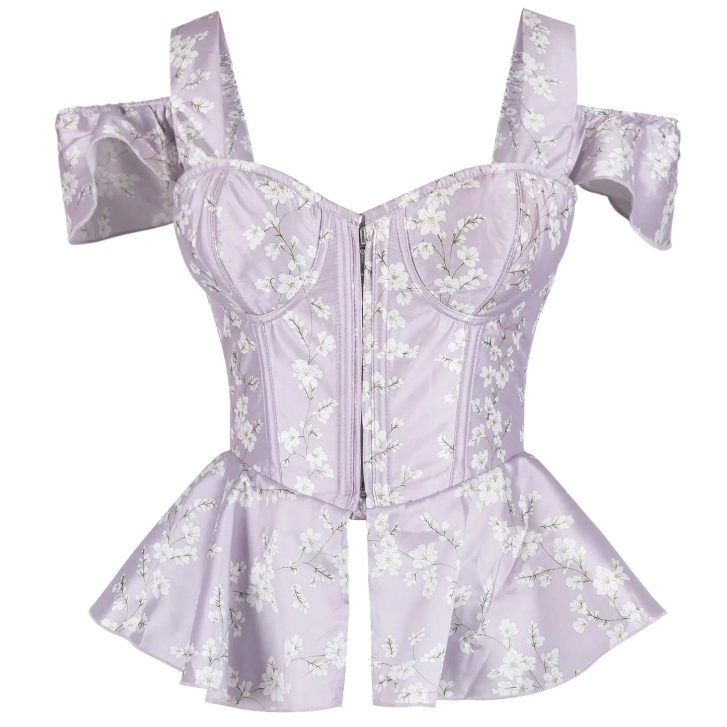 Winslet Lavender Lacevine Overbust Corset