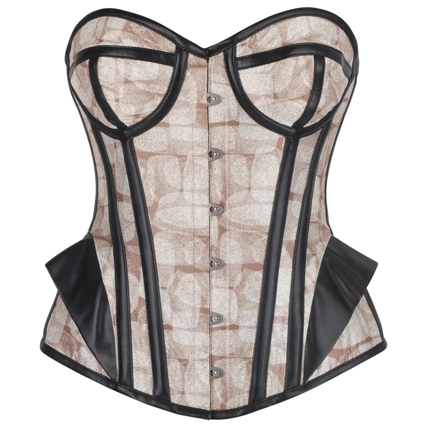 Gorset Johnda Taffeta Overbust