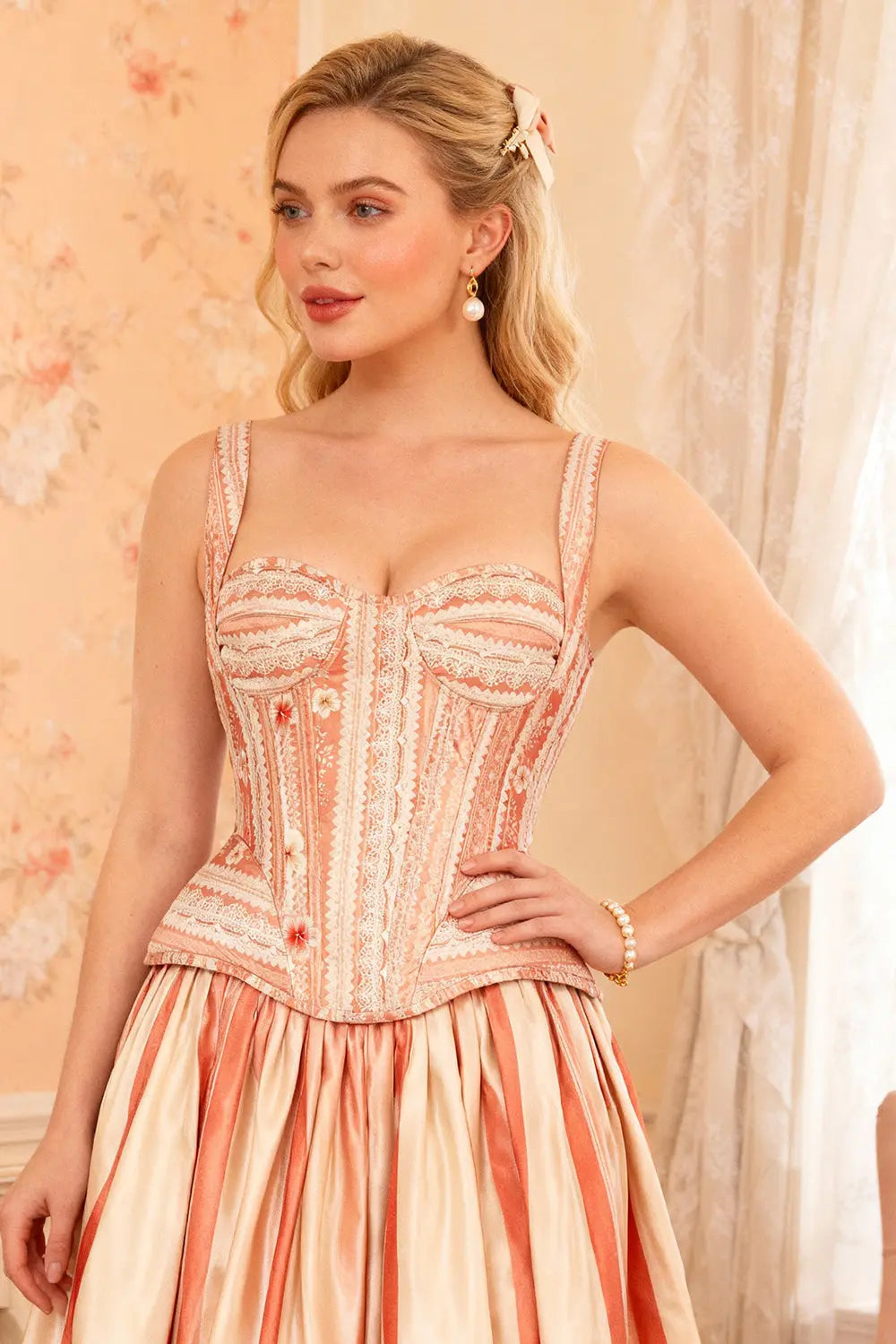Kaylen Secret Garden Overbust Corset