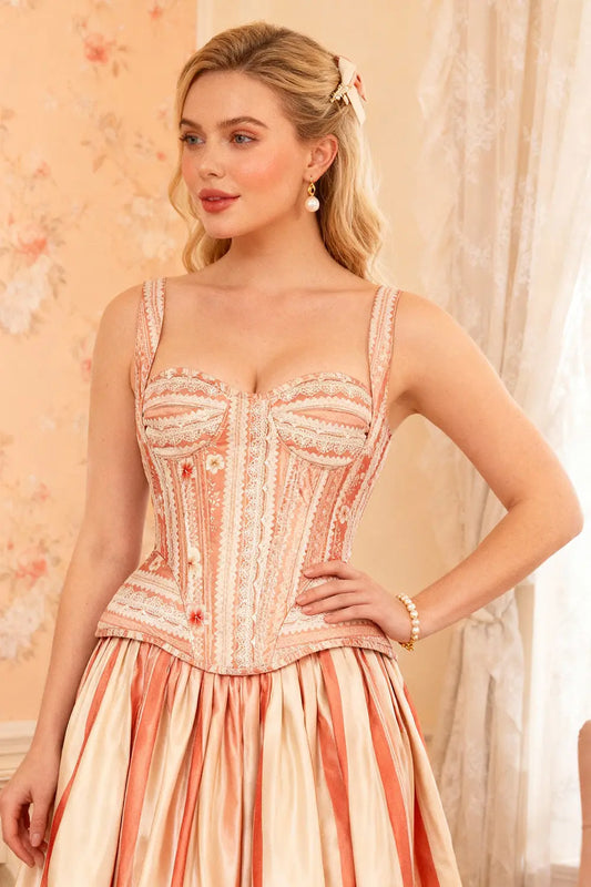 Gorset Kaylen Secret Garden Overbust