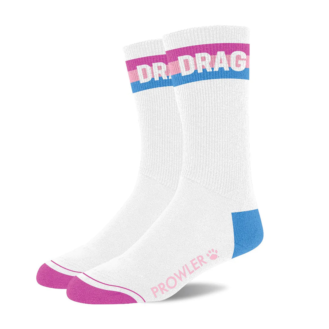 Șosete Prowler RED Drag Alb/Roz/Albastru – Stil, Confort și Personalitate