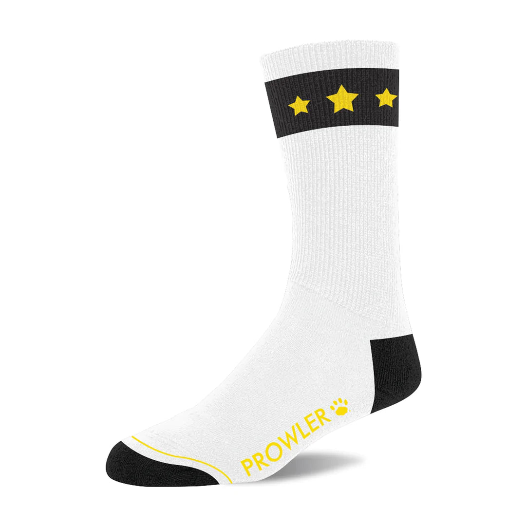 Șosete albe din bumbac Prowler Gold Star